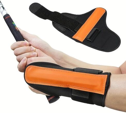 Golf Swing Training Kit with Wrist Stabilizer & Arm Support Band - Improve Posture, Accuracy & Power for Men Women Golfers in Kuwait