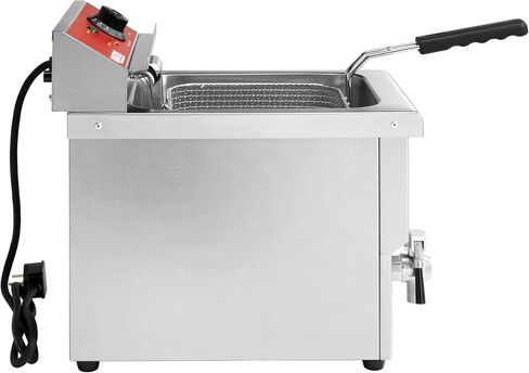 Kratos 29y-016 مقلاة كونترتوب كهربائية تجارية ، 30 رطلاً ، 208/240V ، 7000W ، 2 سلال in Saudi Arabia