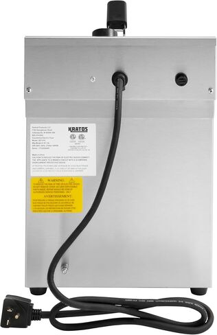 Kratos 29y-016 مقلاة كونترتوب كهربائية تجارية ، 30 رطلاً ، 208/240V ، 7000W ، 2 سلال in Saudi Arabia