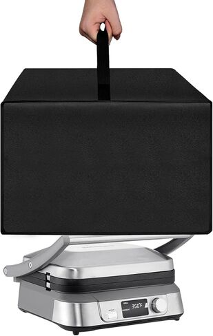 غطاء صانع شطيرة Panini Press Lid غطاء غبار نايلون مقاوم للحرارة من أجل Cuisinart Panini Press GR-4NP1 الشبكات الكهربائية/GR-5BP1 الشبكات الكهربائية (أسود) in Saudi Arabia