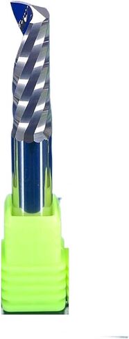 10pcs 3.175mm 4mm 5mm 6mm 8mm 10mm 12mm snank single flute mlicing milling cutter cnc end mill bit bit for acrylic wood up (8x62x100l) in Kuwait