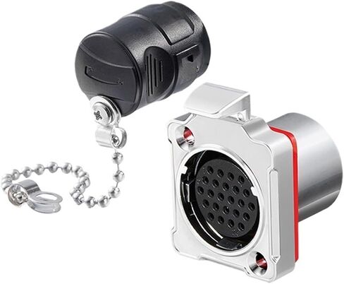 BD-24 metal aviation 24 core data signal transmission power male and female industrial connector(Male plug) in Kuwait