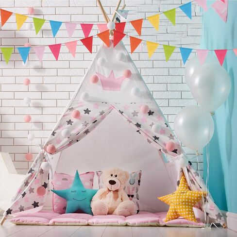Tatuo 200 Flags Multicolored Pennant Flags Bunting Banner Pastel Fabric Triangle Flag Garland for Birthday Graduation Bridal Party Summer Decoration Hanging on Wall Ceiling Window in Saudi Arabia