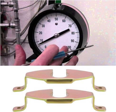 إنشاء فكرة 4pcs مقياس ضغط U-clamp متوافق مع أدوات الكربوهيدرات للالتقاط مع قطر السطح من 2-1/2 بوصات مقياس التثبيت مقياس الضغط in Saudi Arabia