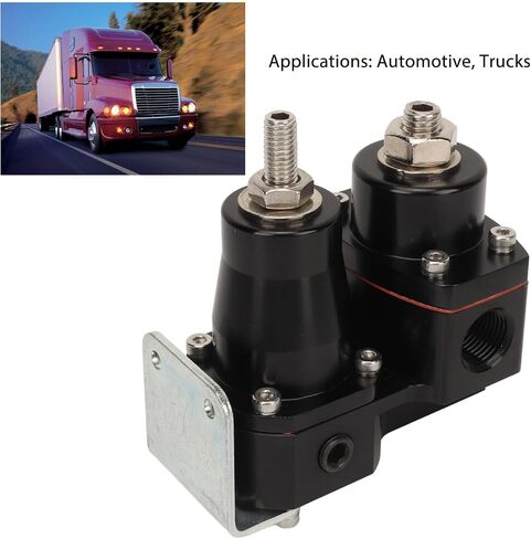 Fuel Pressure Regulator, 13220 Metal Construction, Adjustable, Carburetor to EFI Conversion, Car Truck in Saudi Arabia