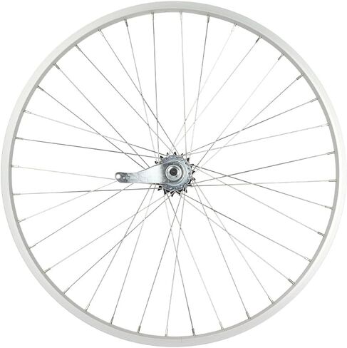 Enix Coaster Brake Brake Wheel 26 × 1.75/2.125 ، الفضة ، 36 متحدثًا ، متحدثًا 14 غرامًا من الفولاذ المقاوم للصدأ in Saudi Arabia