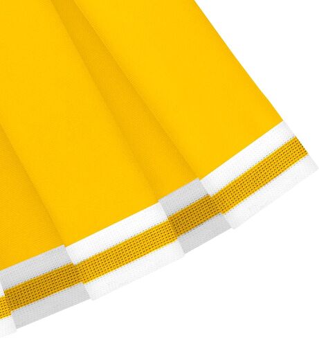 Creative Knitwear College Baby Cheerleader Dress 2-Piece Top/Skirt - Multiple Colors, for Girls (2T - 12 Years) in Saudi Arabia