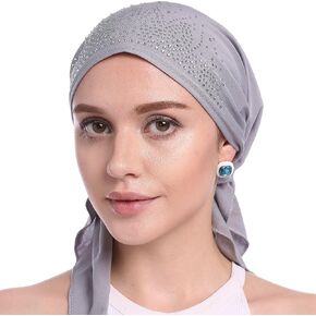Chemo Headwear Turbans for Women,pre tied chemo head scarf,Headwraps Cancer Hats