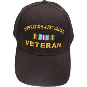 Windcatcher Operation Just Cause (Panama) Veteran Ribbon Baseball Cap - Black