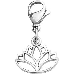 CHOORO Gift for Yoga Lovers Om Charm Keychain