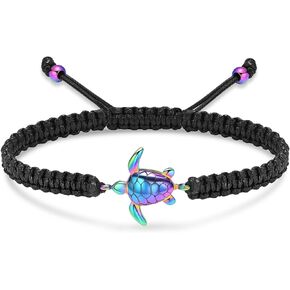 Cremation Jewelry Urn Bracelet for Ashes Stainless Steel Sea Turtle Cremation Keepsake Memorial Urn Bangle for Women Men
