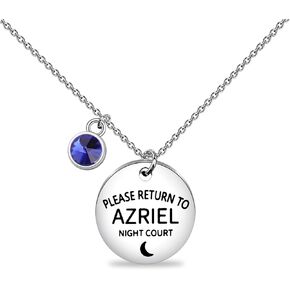 A-cotaar The Bat Boys Necklace Sjjm Gift Night Court Acotaar Jewelry Necklace Bookish Rhys Cass Azri