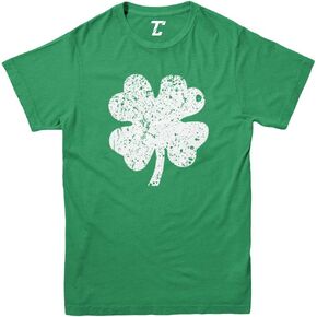 Distressed Four Leaf Clover - Luck Irish Youth T-Shirt