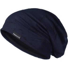 Men Fashion Long Slouchy Beanie Hats Oversized Baggy Beanies for Summer Winter