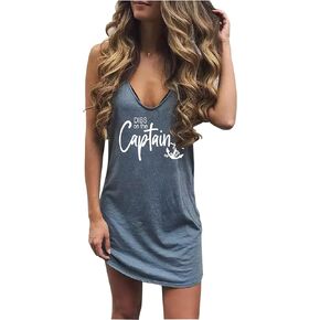 Sexy Summer Dress for Women Sun Salt Sand Graphic Mini Dress Hawaii Beach Vacation Dresses Summer Sexy V Neck Sundress