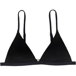 SOLY HUX Women's Triangle Bikini Top Spaghetti Strap Bathing Suit Top Sexy Swimsuit for Women