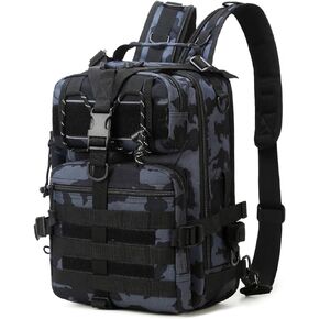 backpack (Green Camo, 13.78 Inches)