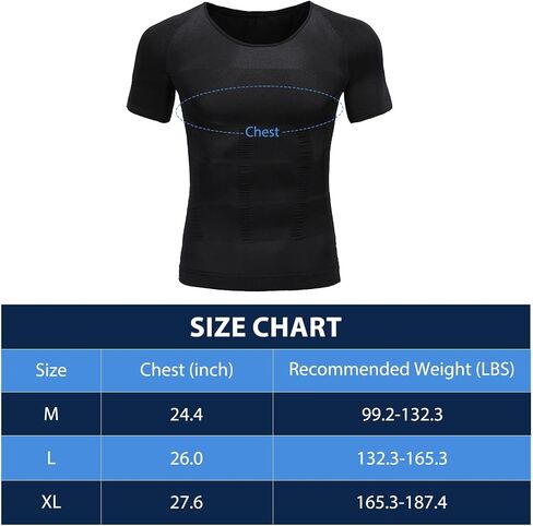 Aptoco Men's Compression T-Shirt Short Sleeve Compression Tank Top for Men Abdomen Slim Body Shaper Undershirt in Saudi Arabia