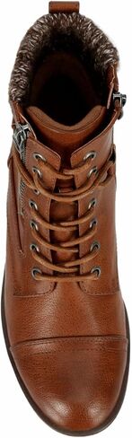 Alder - حذاء نسائي ذو سحاب عند الأصابع وعالي الكاحل مع ياقة محبوكة مبطنة in Kuwait