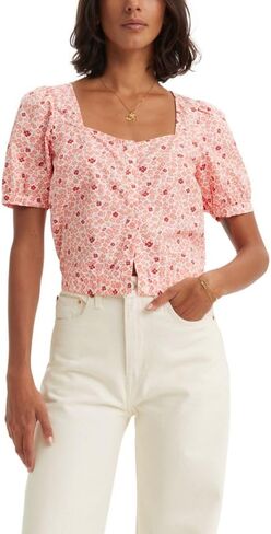 Levi's Women's Simone Short Sleeve Blouse in Saudi Arabia
