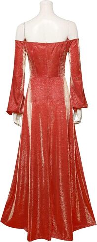 Chahouk Women's Adult Rhaenyra Targaryen Cosplay Costume Red Long Dress Dragon Warrior Costume Medieval Princess Outfit in Saudi Arabia