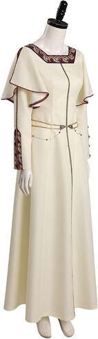 Chahouk Women's Adult Rhaenyra Targaryen Cosplay Costume Red Long Dress Dragon Warrior Costume Medieval Princess Outfit in Saudi Arabia