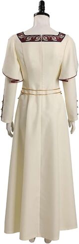 Chahouk Women's Adult Rhaenyra Targaryen Cosplay Costume Red Long Dress Dragon Warrior Costume Medieval Princess Outfit in Saudi Arabia