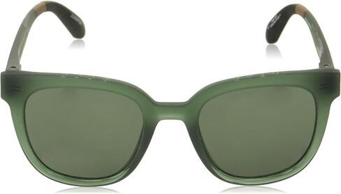 TOMS Women's Round Sunglasses, Matte/Shiny Spruce Crystal Fade, 52-23-148 in Saudi Arabia
