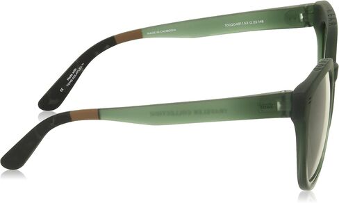 TOMS Women's Round Sunglasses, Matte/Shiny Spruce Crystal Fade, 52-23-148 in Saudi Arabia