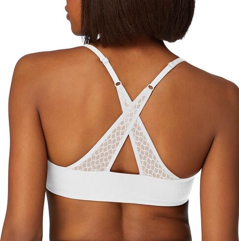 حمالة صدر Maidenform Pure Comfort اللاسلكية، حمالة صدر Demi مع ظهر Racerback ورفع خفيف، حمالة صدر خالية من الأسلاك لتوفير الراحة اليومية in Saudi Arabia