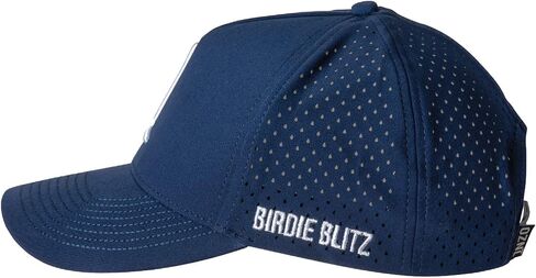 Golf Birdie Blitz Flagstick Logo Golf Cap Hat with Laser Perforated Side & Rear Breathable Mesh Panels in Saudi Arabia