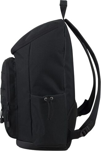 حقيبة ظهر للسفر من FUEL مع مدخل تحميل علوي متعدد الجيوب عالي السعة، باللون الأسود in Kuwait