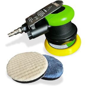 LiME LiNE 4" Rotary Palm Polisher, Automotive Clearcoat swirl mark remover