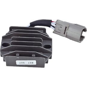 D230-58250 Voltage Regulator Rectifier Compatible With/Replacement For 348cc 12V Yamaha WARRIOR 350 YFM350X 2002 2003 2004, WOLVERINE 350 YFM350FX 2002 2003 2004 2005 SH640-11