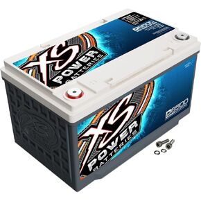 XS Power D6500 XS Series 12V 3,900 Amp AGM High Output Battery with M6 Terminal Bolt