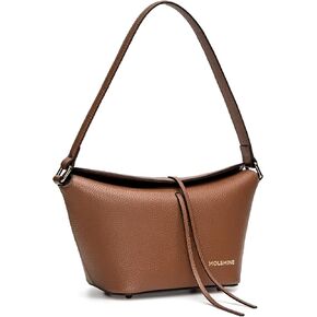 حقيبة يد صغيرة من الجلد من Moshine Pebble، حقيبة كتف عصرية بمقبض علوي غير رسمي حقائب للإبط للسيدات والسفر والعمل DLK0019 in Kuwait