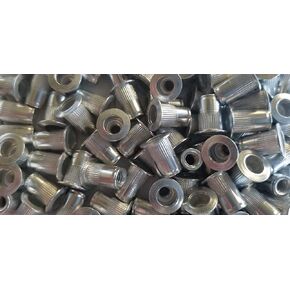 8-32 Aluminum Flange Nutserts Rivet Nut Rivnut Nutsert (Pack of 100)