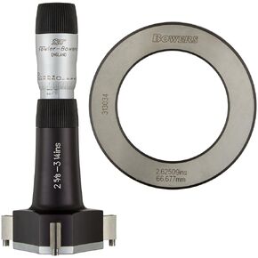 Fowler 52-255-310-0, XT Analog 3-Point Holemike with 0.250"-0.312" Measuring Range