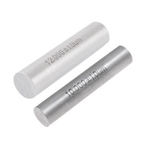 uxcell 10.00mm 12.00mm Diameter Steel Cylinder Pin Gauge 50mm Length