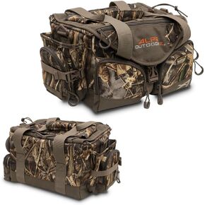 ALPS OutdoorZ Deluxe Floating Blind Bag - Waterproof Hunting Duffel Bag, with Removable Dividers, Thermos Sleeve & Padded Shoulder Strap