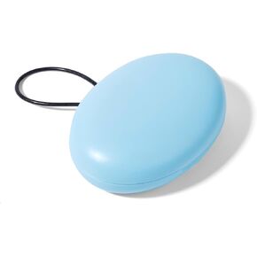 Earplug Case, Portable Mini Ear Plug Holder, Small Premium Carrying Case for Travel, Business Trip, Outdoor Activities, Keychain, Storing Earplugs, Trinkets, Pills (Oval)