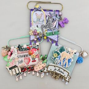 KSCRAFT Jumbo Paperclip Banner Metal Cutting Dies Stencils for DIY Scrapbooking Decorative Embossing DIY Paper Card