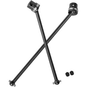 RC Center Drive Shaft Upgrades Part for 1/8 Kraton 6S,Steel 45# Center Driveshafts Axle Center CVD,Silver