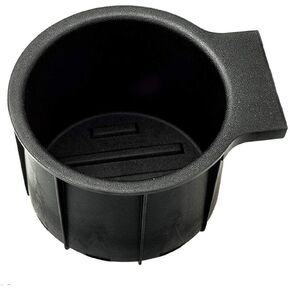 Ford Center Console Cup Holder Insert Fits for 2011-16 Ford F250 F350 F450 F550 Super Duty Black #CC3Z-2813562-AA
