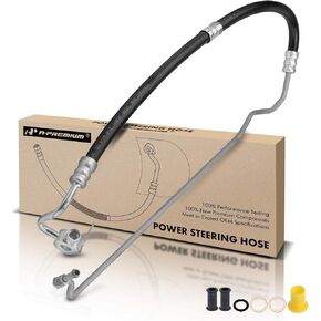 A-Premium Power Steering Pressure Hose Line Assembly Compatible with Toyota Tundra 2000-2006, Sequoia 2001-2007, 4.7L, Pump to Gear/Rack