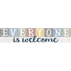 Teacher Created Resources Classroom Cottage Everyone is Welcome Banner (TCR7193)