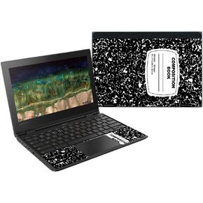 MightySkins Skin Compatible with Lenovo 500E Chromebook 11.6" (2018) - Composition Book | Protective, Durable, and Unique Vinyl Wrap Cover | Easy to Apply, Remove, and Change Styles | Made in The USA