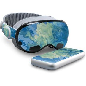 Skin Compatible with Apple Vision Pro - Visionary - Premium 3M Vinyl Protective Wrap Decal Cover - Easy to Apply | Crafted in The USA by MightySkins