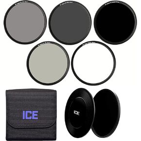 ICE Magco 82mm ND Stack Cap Set Slim Filter CPL ND8 ND64 ND1000 Magnetic MC Optical Glass Incl Adapter