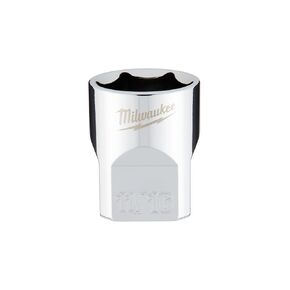 SOCKET 6-PT CHROME 3/8X11/16IN